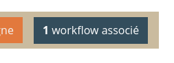 Bouton de création de workflow avec un workflow existant