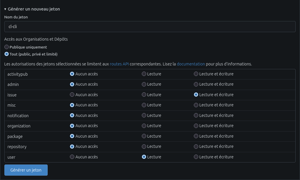 configuration screenshort